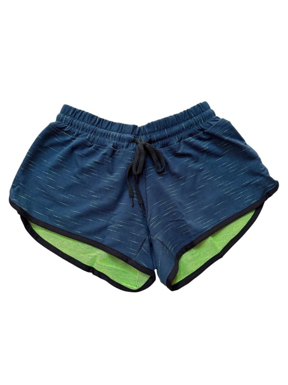Women's Blue and Green Athletic Shorts Size S